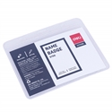 Deli E5756 - Portanombre Con Cordon Deli. Fabricado En Pvc Blando Con Cordon Y Clip De Sujeccii¿½N Incl