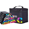 Deli E70806-60 - Rotulador De Dibujo Color Emotion Deli. Doble Punta: Punta Redonda De 1 Mm De Trazo Para D