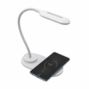 Denver LQI-55 - Desk Lamp With Charger - Color Principal: Blanco; Tipo De Conector Input: Microusb; Output