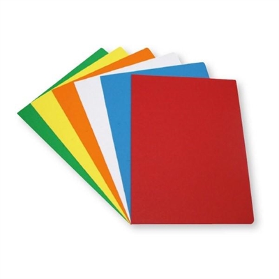 Dequa 174399 Subcarpeta Tama?O A4 Fabricada En Cartulina De 180 G Colores Surtidos Vivos. Con Perforaciones Para La Incorporacion De Un Fastener. Hendido De Cortesia En El Frente Y Cantos Redondeados. El Pack Contiene 50 Subcarpetas.