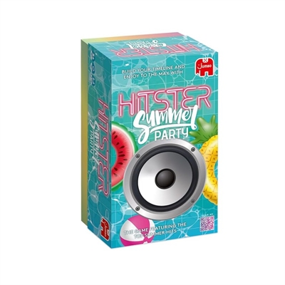 Diset 1120100355 JUEGO DE MESA DISET HITSTER SUMMER PARTY 308 CARTAS 37 HITSTER TOKENS APP HITSER