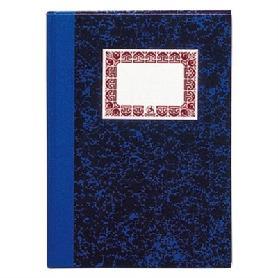 Dohe 9950 Cuaderno Con Rayado Horizontal Con Encuadernacion Cartone De Formato Folio Natural. Contiene 100 Hojas De 70 G Numeradas. Color Azul.