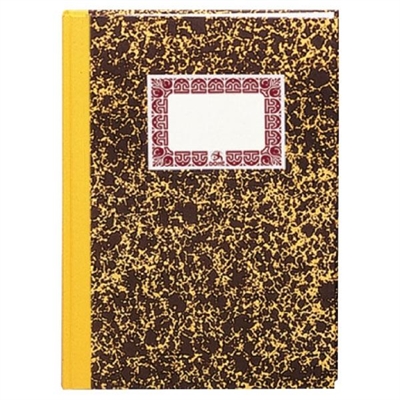 Dohe 9952 Cuaderno De Cuentas Corrientes Con Encuadernacion Cartone De Formato Folio Natural. Contiene 100 Hojas De 70 G Numeradas. Color Amarillo.