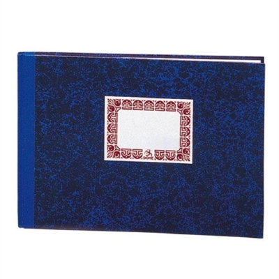 Dohe 9971 Cuaderno Con Rayado Horizontal Con Encuadernacion Cartone De Formato Folio Apaisado. Contiene 100 Hojas De 70 G. Color Azul.