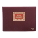 Dohe 9910 - Libro De Entrada Correspondencia Formato Folio Apaisado Con Encuadernacion En Tela Color B