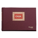 Dohe 9926 - Libro De Caja Formato Cuarto Natural Con Encuadernacion En Tela Color Burdeos. Contiene 10