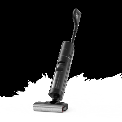 Dreame 01010300000080 Limpieza y secado de borde a bordeSe seca automáticamente durante la cargaEl cepillo se seca completamente con aire caliente después de la autolimpieza en solo hora y media para evitar la formación de moho y los olores desagradables. Activa el secado a mano cuando lo necesites.Limpieza de bordes y esquinas mejoradaLimpia cerca de los rodapiés para recoger los líquidos derramados y eliminar las manchas sin dejar rastro. Gracias al diseño de limpieza de esquina a esquina, el cepillo abarca toda la base de este aspirador en húmedo y seco para adaptarse a las paredes y limpiar las esquinas.¿Suciedad húmeda?¿Suciedad seca?¡Di adiós a la suciedad!Elimina la suciedad, el polvo, los residuos, el pelo y los líquidos derramados con un método de limpieza potente y una succión eficaz. El motor sin escobillas de alta velocidad permite a H12 Pro limpiar el suelo 520 veces por minuto para eliminar la suciedad de forma rápida y sencilla.La succión ideal para cualquier tipo de suciedad.El ajuste automático de la succión garantiza que prácticamente todo tipo de suciedad se limpia en la primera pasada. Equipado con un sensor avanzado, H12 Pro ajusta la succión según el tipo de suciedad detectado, lo que optimiza la eficiencia energética y la potencia de limpieza.Limpieza inteligente e intuitivaComprueba la batería restante, el nivel de limpieza del suelo y el estado de funcionamiento de un vistazo. La gran pantalla LED y las indicaciones de voz inteligentes te ayudan a optimizar la limpieza en tiempo real.Tres modos para lograr una limpieza versátilCambia libremente los modos de funcionamiento para limpiar como quieras cuando quieras. Personaliza la limpieza con el modo automático para una limpieza básica, el modo ultra para una limpieza a fondo y el modo de succión para aspirar líquidos sin tener que fregar.Autolimpieza exhaustiva durante y después del usoLa función de autolimpieza permite eliminar el pelo y retirar la suciedad para garantizar que se limpia con un cepillo limpio. Se limpia solo mientras limpia el suelo gracias al cepillo raspador dentado. Coloca el aspirador en la base y pulsa el botón para enjuagar bien el rodillo, que gira hacia delante y hacia atrás, y dejarlo totalmente limpio.Mayor capacidad para limpiar durante más tiempoLimpia durante más tiempo, cubre más espacio y elimina más suciedad en una sola sesión de limpieza gracias al pack de batería de alta capacidad. Con 6 celdas de 4000 mAh, permite limpiar durante más de media hora* antes de la recarga. Tracción potente para una limpieza sencillaFácil de empujar para que puedas limpiar cómodamente con el mínimo esfuerzo. El cepillo de rodillo utiliza la potencia del motor para generar tracción hacia delante durante el funcionamiento para mover el aspirador.Más potencia con menos ruidoLimpia a fondo sin molestar a las mascotas, a los niños o a otros miembros de la familia. Con un motor sin escobillas, un canal de aire diseñado para mitigar el ruido, un ajuste de potencia inteligente y un cepillo de rodillo suave, permite limpiar sin interrupciones.
