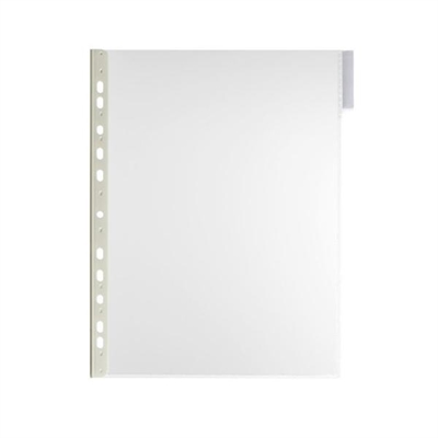 Durable 5607-19 Fundas Multitaladro Para Clasificador Function De Pared Fabricadas En Plastico Rigido Atirreflectante Con Pesta?A Transparente. Su Formato Es A4 Y El Pack Incluye 5 Fundas.