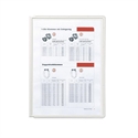 Durable 5606-10 - Fundas Para Clasificador Sherpa De Pared Fabricadas En Polipropileno Y Con Marco De Color 