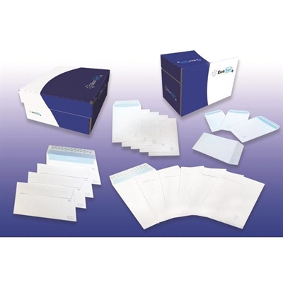 Ecosam 249127 Sobres Blancos Fabricados En Papel Certificado Fsc Para Garantizar El Respeto Por El Medioambiente. Sus Medidas Son 115 X 225 Mm Y Tiene Un Gramaje De 105 G. La Solapa Es Recta Y Su Tipo De Cierre Es Con Tira De Silicona. Tiene Ventana En La Parte Derecha. La Caja Contiente 500 Sobres.
