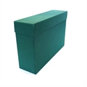 Elba 100580262 - Caja De Transferencias Tama?O Folio Apaisado Fabricada En Carton Forrado En Geltex Color V