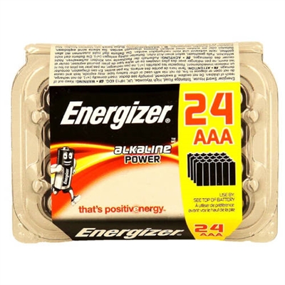 Energizer E300456502 CAJA 24 PILAS ALKALINAS POWER TIPO LR03 (AAA) ENERGIZER