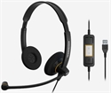 Epos 1000551 - El auricular Sennheiser SC60 USB es un auricular biaural de banda ancha ideal para todas s
