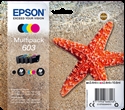 Epson C13T03U64020 - Epson 603 Multipack - Paquete de 4 - negro, amarillo, cián, magenta - original - blíster c