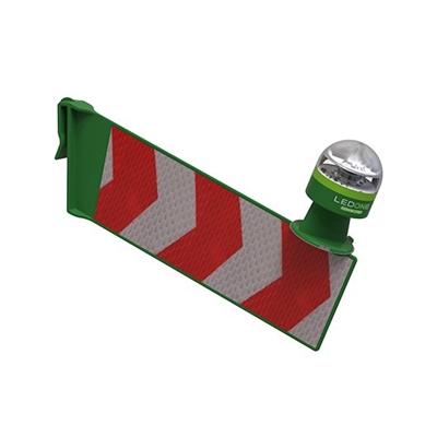 Erum 104975 LUZ EMERGENCIA ERUM LED ONE BALIZA CAMION DGT 3.0 INCLUYE FLECHA V16 IP54 BATERIA 2H APP RESCUE