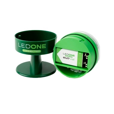 Erum 315712 LUZ EMERGENCIA ERUM LED ONE BALIZA DGT 3.0 V16 V16 IP54 BATERIA 2H APP RESCUE B.MAGNETICO