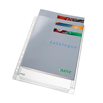 Esselte 47563003 Funda Multitaladro Esselte Din A4 Pvc 170 Mc Con Fuelle Capacidad 200 Hojas Pack De 5 Unidades - Tipología: Papel Para Embalar; Color Principal: Transparente; Material: Plástico; Cantidad Por Paquete: 1; Ideal Para: Cerrar Sobres; Formato Interno: 230X317x42 Mm