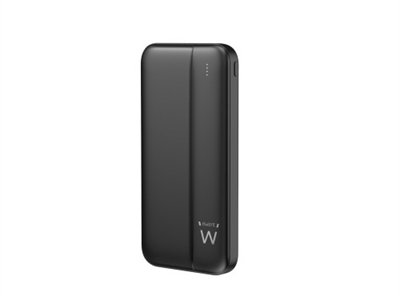 Ewent EW1161 Este Power Bank Slim de 10,000 mAh ofrece una carga rápida y eficiente con un grosor de solo 15 mm, lo que lo hace extremadamente compacto y fácil de transportar. Gracias a la tecnología Power Delivery (PD) de 22.5W, permite cargar hasta tres dispositivos simultáneamente mediante sus salidas USB-C y USB-A. Es ideal para quienes buscan una carga rápida y versátil para smartphones, tablets y otros dispositivos.Su diseño UltraSlim lo convierte en uno de los power banks más delgados y ligeros del mercado. Además, incluye una entrada adicional Micro-USB para garantizar la compatibilidad con cables antiguos. La protección inteligente contra sobrecargas y sobrecalentamiento asegura una carga segura y eficiente para tus dispositivos.Asimismo, su tecnología de carga rápida permite recargar hasta el 60% de la batería en solo 30 minutos, optimizando el tiempo de carga. Con certificación de seguridad y una garantía de 5 años, este producto es la solución ideal para mantener tus dispositivos siempre listos.