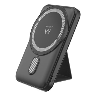 Ewent EW1162 El Power Bank EWENT MagSafe® de 10,000 mAh ofrece una carga potente y confiable para todos tus dispositivos con características avanzadas. Incluye carga inalámbrica y soporta carga rápida PD (22.5W) para dispositivos con cable, lo que lo convierte en una opción versátil y conveniente para tus necesidades de carga. Además, está equipado con entrada y salida USB-C, así como triple salida, permitiendo cargar hasta tres dispositivos simultáneamente. Con una función de carga inalámbrica magnética de 15W, es la opción ideal para cargar iPhones compatibles con MagSafe® y otros dispositivos que soportan carga inalámbrica.El power bank incluye un soporte plegable que te permite usar tu smartphone cómodamente mientras se carga. Su diseño compacto garantiza portabilidad, encajando fácilmente en tu bolsillo o bolso. Gracias a sus materiales de alta calidad y certificaciones, el Power Bank EWENT asegura la carga más segura para tus dispositivos.''''''''CARGA INALÁMBRICA MAGSAFE® – COMPATIBLE CON CARGA INALÁMBRICA DE 15W PARA IPHONES CON MAGSAFE® Y OTROS DISPOSITIVOS CON CARGA INALÁMBRICA|CARGA RÁPIDA – TECNOLOGÍA PD QC 22.5W PARA CARGA RÁPIDA DE DISPOSITIVOS CON CABLE|CARGA SIMULTÁNEA – PERMITE CARGAR HASTA TRES DISPOSITIVOS AL MISMO TIEMPO MEDIANTE LAS SALIDAS USB-C Y USB-A|DISEÑO COMPACTO – CON SOLO 15 MM DE GROSOR, ES ULTRACOMPACTO Y PERFECTO PARA VIAJES Y USO DIARIO|SOPORTE PLEGABLE – PERMITE USAR EL SMARTPHONE MIENTRAS SE CARGA, TANTO EN POSICIÓN HORIZONTAL COMO VERTICAL|INDICADOR LED – MUESTRA EL ESTADO DE LA BATERÍA CON LUCES LED PARA MONITOREAR LA CARGA RESTANTE|CALIDAD CERTIFICADA – CUMPLE CON CERTIFICACIONES EUROPEAS DE SEGURIDAD Y CALIDAD''DISEÑONúmero de dispositivos conectados simultaneamente (máx.): 3Color del producto: NegroCompatibilidad del cargador: UniversalDESEMPEÑOTecnología de batería: Polímero de litioCapacidad de batería: 10000 mAhFuente de carga: USBRadio integrada: NoCarga rápida: SiCargador inalámbrico: SiCompatible con MagSafe: SiPUERTOS E INTERFACESInterfaz de entrada: Micro-USB + USB Type-CCONTROL DE ENERGÍAPotencia total de salida: 22,5 WPESO Y DIMENSIONESAncho: 62 mmProfundidad: 18 mmAltura: 103 mmPeso: 199 gCONTENIDO DEL EMBALAJECantidad por paquete: 1 pieza(s)EMPAQUETADOAncho del paquete: 110 mmProfundidad del paquete: 30 mmAltura del paquete: 153 mmPeso del paquete: 272 g