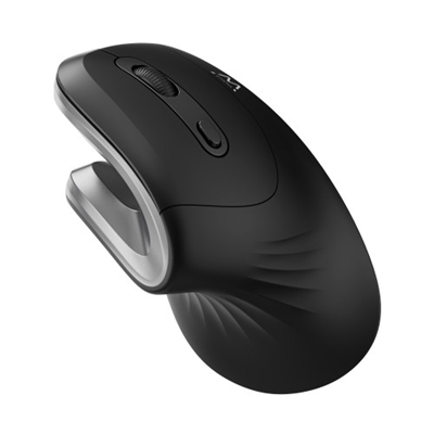 Ewent EW3154 El ratón ergonómico EW3154, hecho para combatir los síntomas comunes de las lesiones por esfuerzo relacionadas con el ratón. Al promover una posición natural de la mano, este mouse reduce la tensión de la muñeca y los dedos durante un uso prolongado, lo que garantiza una experiencia cómoda y ergonómica.Mejore su experiencia informática con el EW3154, donde la comodidad, la precisión y la funcionalidad convergen a la perfección. Mejore su rendimiento, reduzca el esfuerzo y disfrute de un toque estético moderno con esta innovadora adición a su configuración.Recubrimiento de goma de alta calidad. El mouse está decorado con un recubrimiento de goma de alta calidad en la superficie, lo que proporciona un agarre excepcional para un control preciso y cómodo. Mejore su experiencia con esta mejora estética sofisticada y moderna.Sensor óptico e interruptor DPI. Aumenta tu precisión con el sensor óptico y el interruptor DPI, con opciones de 1200, 2400 y 3200. Personalice la precisión de su mouse para que coincida perfectamente con varias tareas y preferencias personales.Interruptor de encendido/apagado. Equipado con un práctico interruptor de encendido/apagado, este ratón está diseñado para evitar el agotamiento innecesario de la batería cuando no está en uso. Disfrute de una eficiencia energética óptima, prolongando la vida útil general de la batería para un rendimiento prolongado.Botones versátiles. Equipado con 6 botones y una rueda de desplazamiento, este mouse ofrece versatilidad de funcionalidad para una amplia gama de tareas y aplicaciones. Experimente un mayor control y eficiencia en sus tareas informáticas diarias.Botones laterales para facilitar la navegaciónNavegue fácilmente entre páginas con botones laterales estratégicamente ubicados, lo que proporciona una experiencia fácil de usar y aumenta la productividad mientras trabaja o juega.