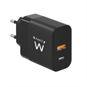 Ewent EW1327 - Cargue su Macbook, iPhone y AirPods al mismo tiempo con el cargador Ewent EW1327 USB-C+USB