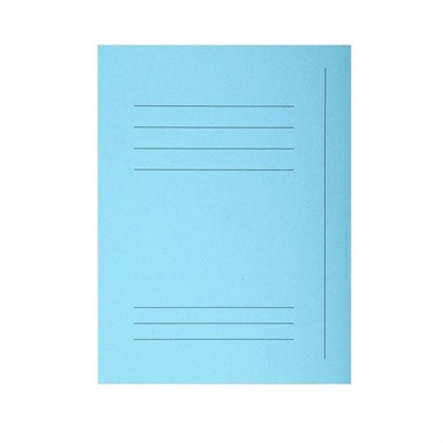 Exacompta 235006E Subcarpeta Con 3 Solapas Fabricadas En Cartulina Color Azul Claro Y Con Gramaje De 210 G. Medidas De 240 X 320 Mm Para A4.