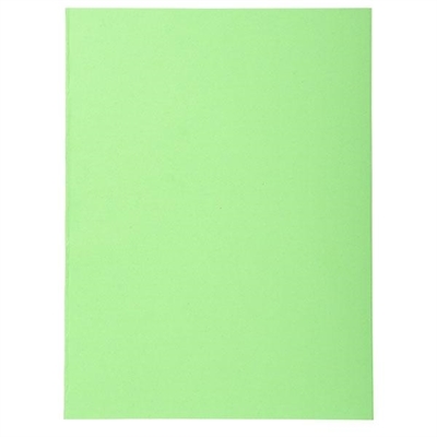 Exacompta 410004E Subcarpeta Color Verde Prado Fabricada En Cartulina Reciclada Certificada Angel Azul Y Gramaje De 220 G. El Pack Contiene 100 Subcarpetas Con Medidas De 240 X 320 Mm Para A4.