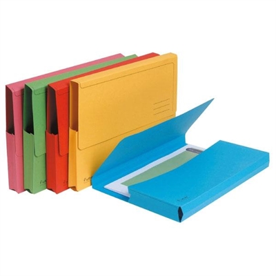 Exacompta 47970E Subcarpeta Bolsa Fabricadas En Cartulina Colores Surtidos Y Gramaje De 210 G. Permiten Clasificar Los Documentos En Horizontal O Vertical Gracias A La Solapa. El Pack Contiene 10 Subcarpetas Con Medidas De 240 X 320 Mm Para A4.