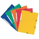 Exacompta 55300E - Carpeta De Gomas Con Medidas 240 X 320 Mm Fabricada En Cartulina Lustrada De 355 G Colores