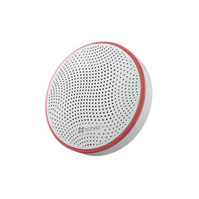 Ezviz CS-T9C-A0-BG La sirena inteligente CS-T9C de Ezviz se distingue por su capacidad de emitir una alerta sonora con un volumen de hasta 105 dB en un radio de un metro. Puede ajustar la duración de la alarma de 5 a 180 segundos. Este dispositivo también emite señales luminosas. Esta sirena puede controlarse a través de la aplicación Ezviz dedicada. Puede ajustar la intensidad de la señal, probar la alarma, ver el estado de carga y configurar los parámetros según sus necesidades. La aplicación Ezviz está disponible en PlayStore y App Store. Esta sirena se puede integrar en un sistema ZigBee. Esta sirena tiene una duración de batería de 8 años. Para 144 alarmas que duren 5 segundos al año, la batería durará aproximadamente 5,5 años. Si el nivel sonoro configurado es inferior, es decir, 90 dB, la batería durará aproximadamente 7 años. Resistente al agua según la norma IP54, este modelo también es apto para su instalación en exteriores. Esta sirena se suministra con su base de montaje, una plantilla de perforación, 4 pilas CR123A (3 V) preinstaladas, un kit de tornillos, una guía de inicio rápido y un documento de información reglamentaria. Fácil de instalar bajo el tejado. Puede alimentarse con las pilas suministradas o con la red eléctrica a 12 V CC, 1 A o más. Características principales: Volumen de hasta 105 dB A prueba de manipulaciones y antimovimiento Instalación en exteriores: estándar de protección IP54 Duración de la batería de hasta 8 años Configuración a través de la aplicación Ezviz.