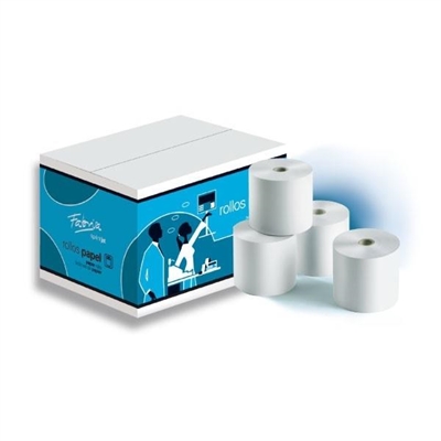Fabrisa 16161 Rollo De Papel Electra De 60 G/M? Y Medidas De 75 X ? 65 Mm Con Alta Intensidad De Blancura. Ideal Para Calculadoras Cajas Registradoras Datafonos Cajeros Automaticos Tpus Y Balanzas. El Mandril Tiene Un Diametro De 12 Mm. Cada Caja Contiene 10 Rollos.