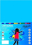 Fabrisa 16569F - Cartulina Color Azul Turquesa De 180 G Formato A3. Ligeramente Saturada. Se Puede Utilizar