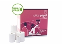 Fabrisa 17931 - Rollo De Papel Termico Sin Bpa (Bisfenol A) De 55 G/M? Y Medidas De 80 X ? 80 Mm. Ideal Pa