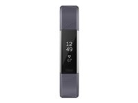 Fitbit FB408SGYL-EU Fitbit Alta HR - Acero inoxidable - rastreador de actividad con banda - gris azulado - tamaño de la banda: L - monocromo - 23 g