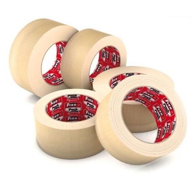 Fixo 48066200 Precinto De Polipropileno Hotmelt Color Transparente Su Ancho De Cinta Es De 48 Mm Y Su Largo De 66 M. Su Adhesivo Esta Libre De Disolventes. El Pack Contiene 6 Rollos.