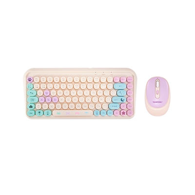 Fr-Tec TNK4001 TECLADO+RATON FR-TEC TANOOKI COZY COMPATIBLE PC,MACOS,ANDROID