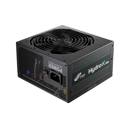 Fsp PPA8503209 Nuevas especificaciones de fuente de alimentación ATXEspecificaciones ATX 3.0 actualizadas para las demandas de energía del hardware de próxima generación y garantizar que los usuarios obtengan el rendimiento más estable y rentable posible con la mayor eficiencia energética.Diseño de Circuito ActualizadoLa dual topología directa integrada con PFC activo, la tecnología PWM y doble filtro EMI brinda la potencia completa y mejora la estabilidad de su sistema.Filtro EMI con 2 EtapasPara reducir la interferencia electromagnética y suprimir el noise.Menos Ruido, Menos CalorLa serie Hydro K PRO está equipada con un ventilador de 120 mm de rodamiento hidráulico (HYB fan) que proporciona una refrigeración óptima y reduce el ruido. Además, la vida del ventilador es más larga que la estándar.Diseño de Riel Único de +12 VDiseñado para las tarjetas gráficas del consumo intensivo, se proporciona una gran potencia para cualquier condición de sobrecarga.Certificación 80 Plus® Bronze UECon la clasificación de 230V 80 Plus® Bronce UE, la serie Hydro K PRO ofrece más del 88 % de alta eficiencia.La Directiva ErP/Eup 2013¡Energía verde! El consumo total de energía de CA es inferior a 5 Vsb para cumplir con el nuevo Reglamento de la UE, ErP 2013, para sus sistemas modernos.