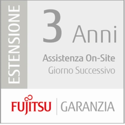 Fujitsu U3-EXTW-PAS 3 Anos Garantia Extension - 