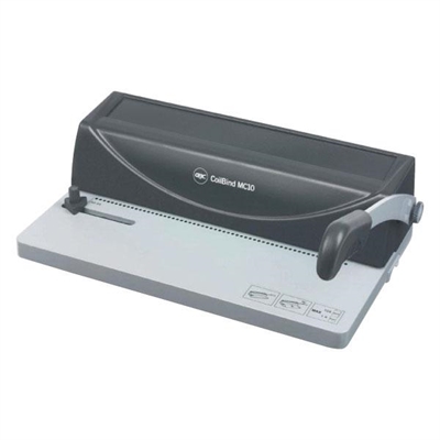 Gbc 4400556 Encuadernadora De Espiral Metalico Compacta Que Incluye Alicates Para Manipular El Espiral. Con Margen Lateral Que Perfora Hasta 10 Hojas Y Encuaderna Hasta 450 Hojas. Espiral Maxima 50 Mm. Medidas 37 X 22 X 115 Cm.
