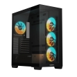 Caja Gigabyte C500 Panoramic Stleath Atx 4 Vent 120Mm Negro
