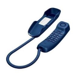 Gigaset S30054S6527R104 Telefono Fijo Compacto Da210 Azul - Inalámbrico: No; Manos Libres: No; Soporte Voip: No; Estándar Dect/Gap: No