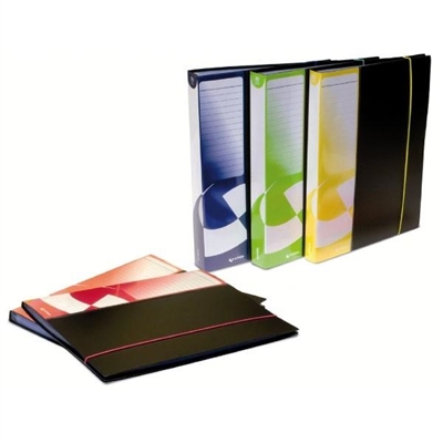 Grafoplas 39706010 Carpeta De Fundas Tama?O Folio Fabricada En Polipropileno Color Negro. Contiene 60 Fundas Transparentes De 80 Micras Soldadas Al Lomo. Lomo Personalizable.