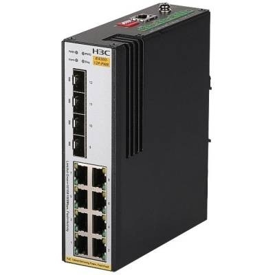 H3c 9801A25F La serie de conmutadores Ethernet industrial 4300 de H3C son los últimos conmutadores Ethernet industriales de H3C diseñados para entornos hostiles y amplias temperaturas de funcionamiento. La serie de conmutadores IE4300 se adhiere al diseño de hardware de grado industrial y adopta componentes de grado industrial altamente confiables, mientras utiliza la plataforma Comware altamente desarrollada y probada para proporcionar una solución Ethernet confiable en escenarios de temperatura de funcionamiento amplia. La serie de interruptores industriales IE4300 ofrece un amplio cumplimiento y certificaciones ambientales industriales y puede usarse ampliamente en transporte público, gestión del tráfico, edificios inteligentes y otros escenarios de temperaturas extremas.