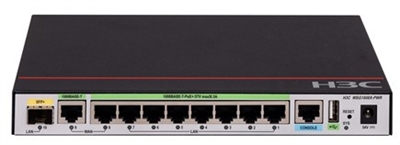 H3c 9801A5NN La H3C WSG1808X-PWR Wireless Integrated Multi-Service Gateway está bien diseñada y posicionada para redes de PYMES. Ofrece integración de funciones de pasarela, seguridad y CA, lo que reduce el número de dispositivos y el coste total de propiedad de la red. Adopta la innovadora plataforma Comware V7 (en lo sucesivo, V7). V7 incorpora de serie gestión granular de control de usuarios, gestión integral de recursos de RF, control de seguridad inalámbrica 7x24, itinerancia rápida de capa 2 y 3, potente QoS y pila dual IPv4/IPv6. V7 incorpora varias tecnologías inalámbricas novedosas, como plano de control multinúcleo, Bonjour y Hotspot 2.0. También admite varias configuraciones de red, como la gestión de nube. Cuando se empareja con H3C SMB AP (consulte la información de pedido para obtener más detalles), sirve como una solución de control de acceso ideal para el acceso WLAN de la red SMB.