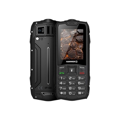 Hammer TLHAROCKLTE MOVIL SMARTPHONE HAMMER ROCK 4G LTE BLACK 2,4 4G LTE VOLTE IP68 3000MAH 2MP