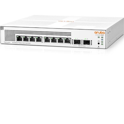 Hewlett-Packard-Enterprise JL681A#ABB Aruba Ion 1930 8G 2Sfp 124W Switch - Puertos Lan: 8 N; Tipo Y Velocidad Puertos Lan: Sfp 10/100/1000; Power Over Ethernet (Poe): Sí; Gestión: Smartmanaged; No. Puertos Uplink: 2; Soporte Routing: No; No. Puertos Poe: 8