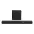 Hisense HS3100 Hisense HS3100. Canales de salida de audio: 3.1 canales, Potencia estimada RMS: 480 W, Decodificadores incorporados: DTS Virtual:X, Dolby Digital. Potencia de la barra de sonido del altavoz RMS: 180 W. Tipo de subwoofer: Altavoz de subgraves (subwoofer) activo, Conectividad del altavoz de subgraves (subwoofer): Inalámbrico, Potencia RMS de subwoofer: 180 W. Color del producto: Negro. Tecnología de conectividad: Inalámbrico y alámbrico