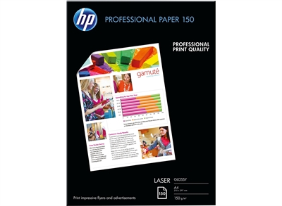 Hp CG965A Hp Papel Laser Glossy Professional A4 150Gr 150Hojas