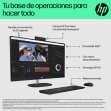 Hp B9GN5EA - Diseñado pensando en el planetaEl sobremesa All-in-One HP de 27'' te permite hacer más con