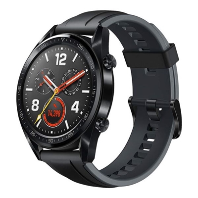 Huawei 55023255 Smartwatch Gt Sport Black - Tamaño Pantalla: 1,39 ''; Touchscreen: Sí; Correa Desmontable: Sí; Duración De La Batería: 320 H; Capacidad Bateria: 150 Mah